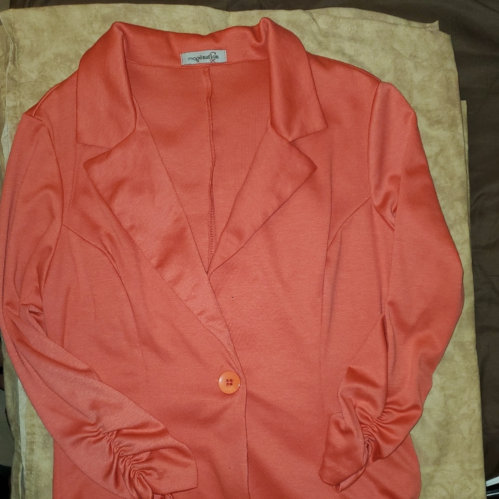 Imagenation Pink/Coral Blazer